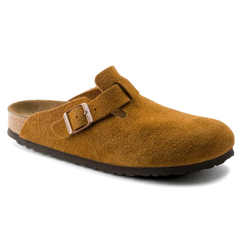 Boston Soft - Mink Suede||Boston assise plantaire souple - Suède vison