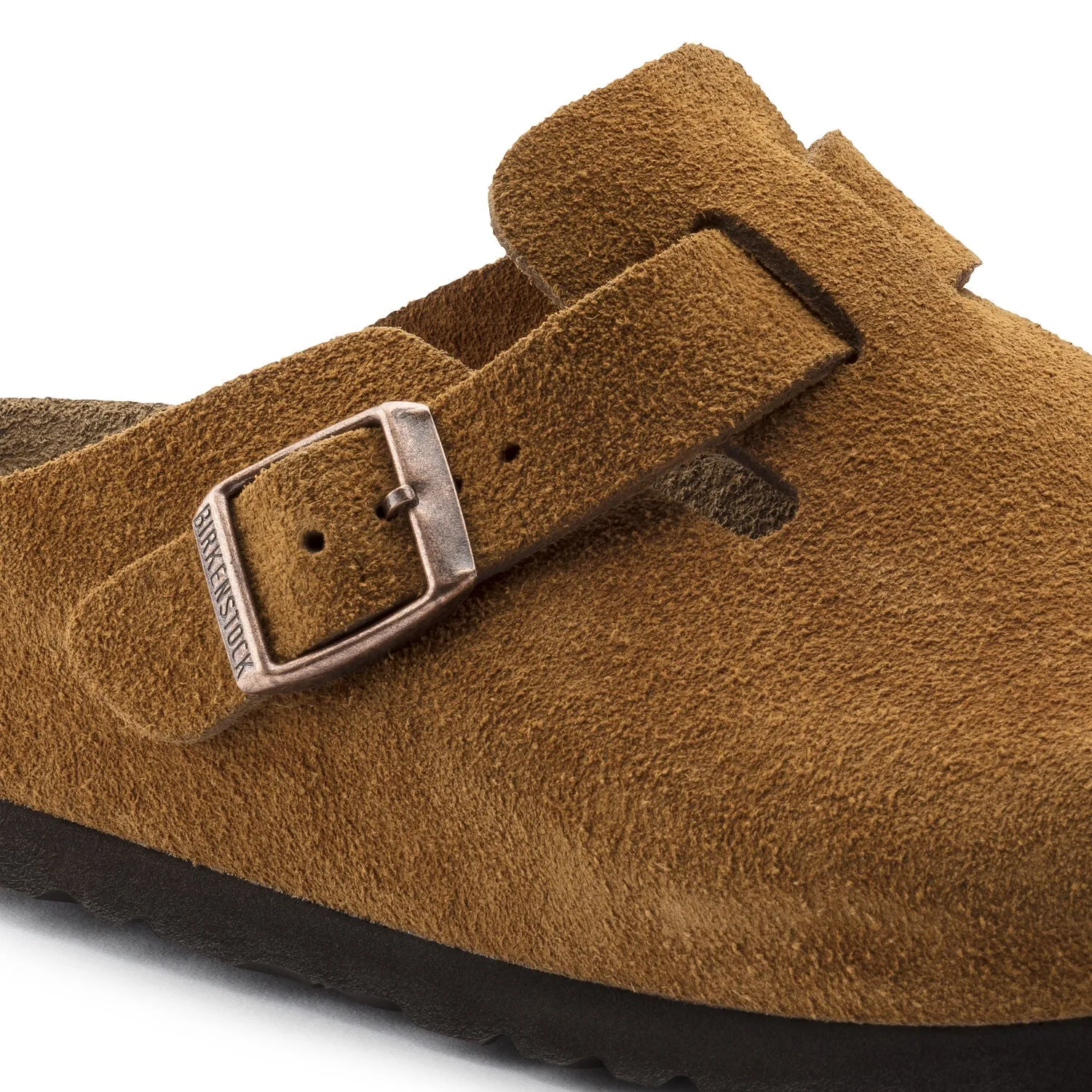 Boston Soft - Mink Suede||Boston assise plantaire souple - Suède vison