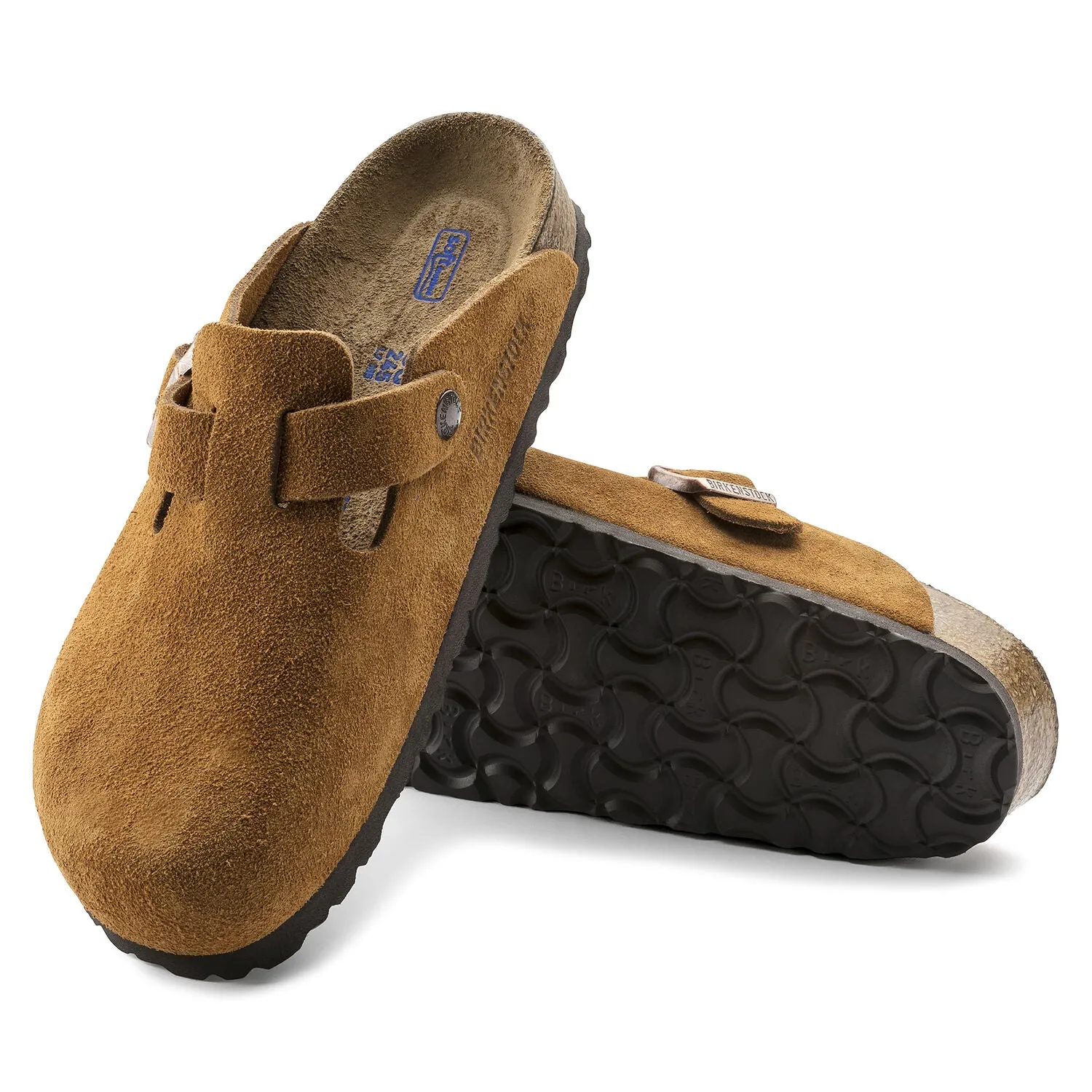 Boston Soft - Mink Suede||Boston assise plantaire souple - Suède vison