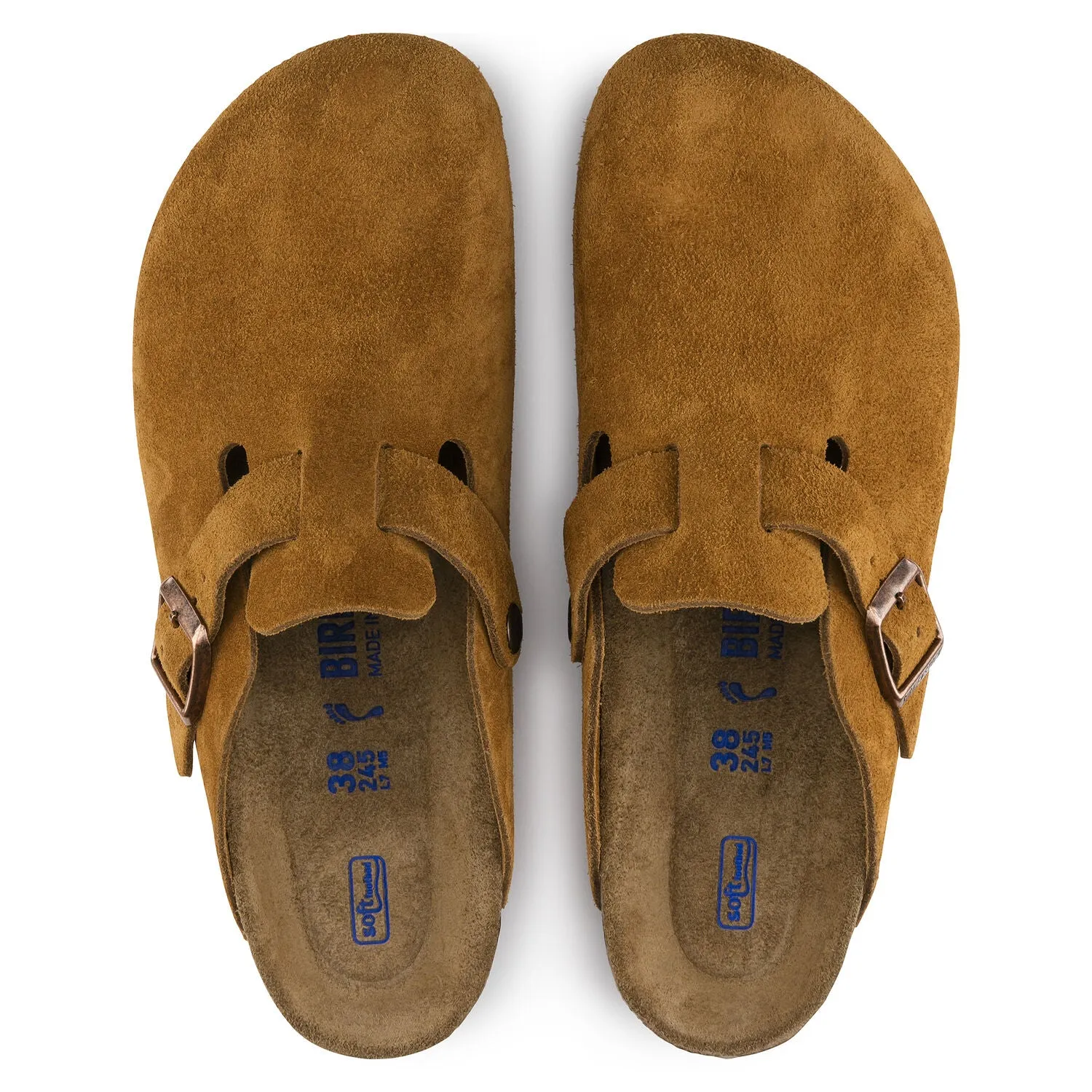 Boston Soft - Mink Suede||Boston assise plantaire souple - Suède vison