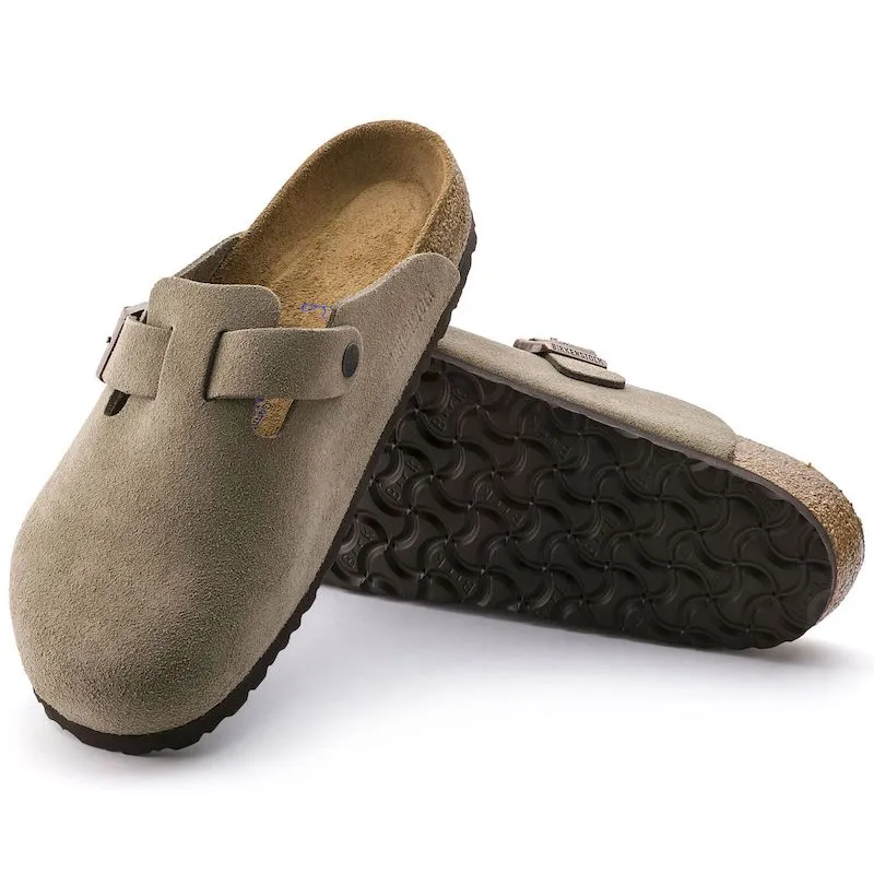 Boston Soft - Taupe Suede||Boston assise plantaire souple - Suède taupe