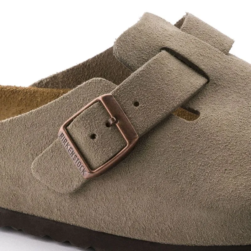Boston Soft - Taupe Suede||Boston assise plantaire souple - Suède taupe