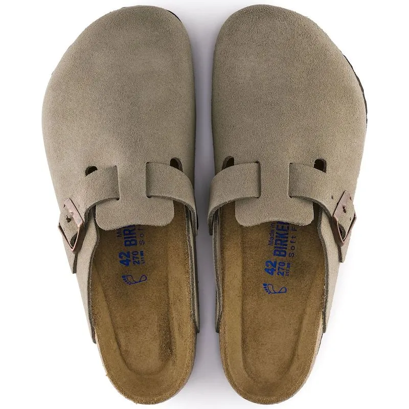 Boston Soft - Taupe Suede||Boston assise plantaire souple - Suède taupe