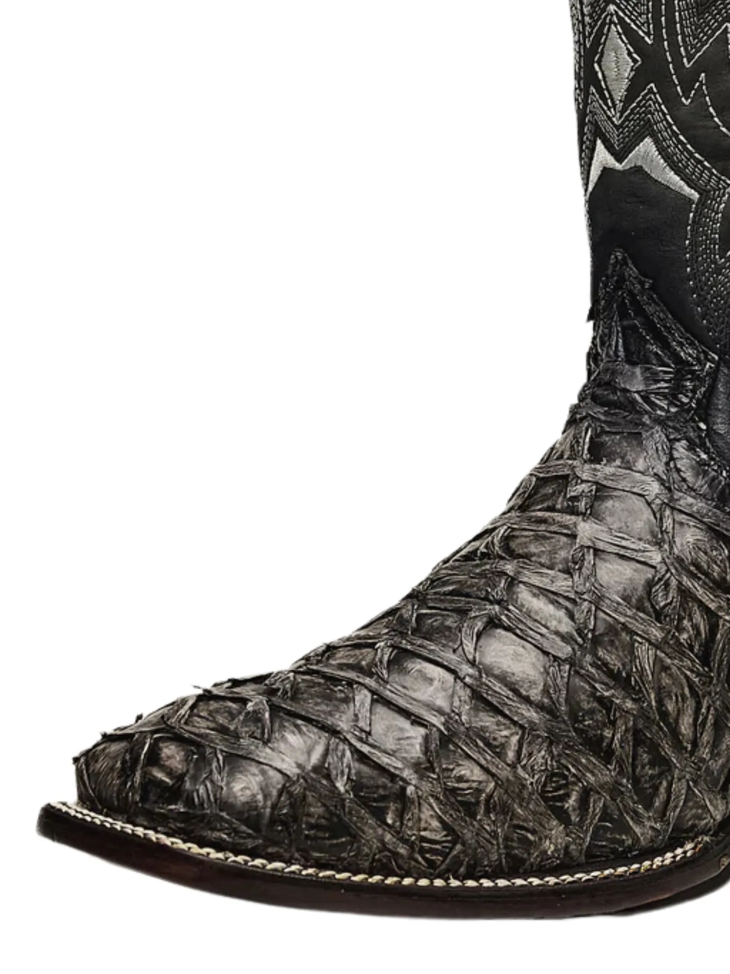 Botas Vaqueras Rodeo Exoticas de Pirarucu Fish Original para Hombre 'Rodeo Cartie' - ID: 761RU