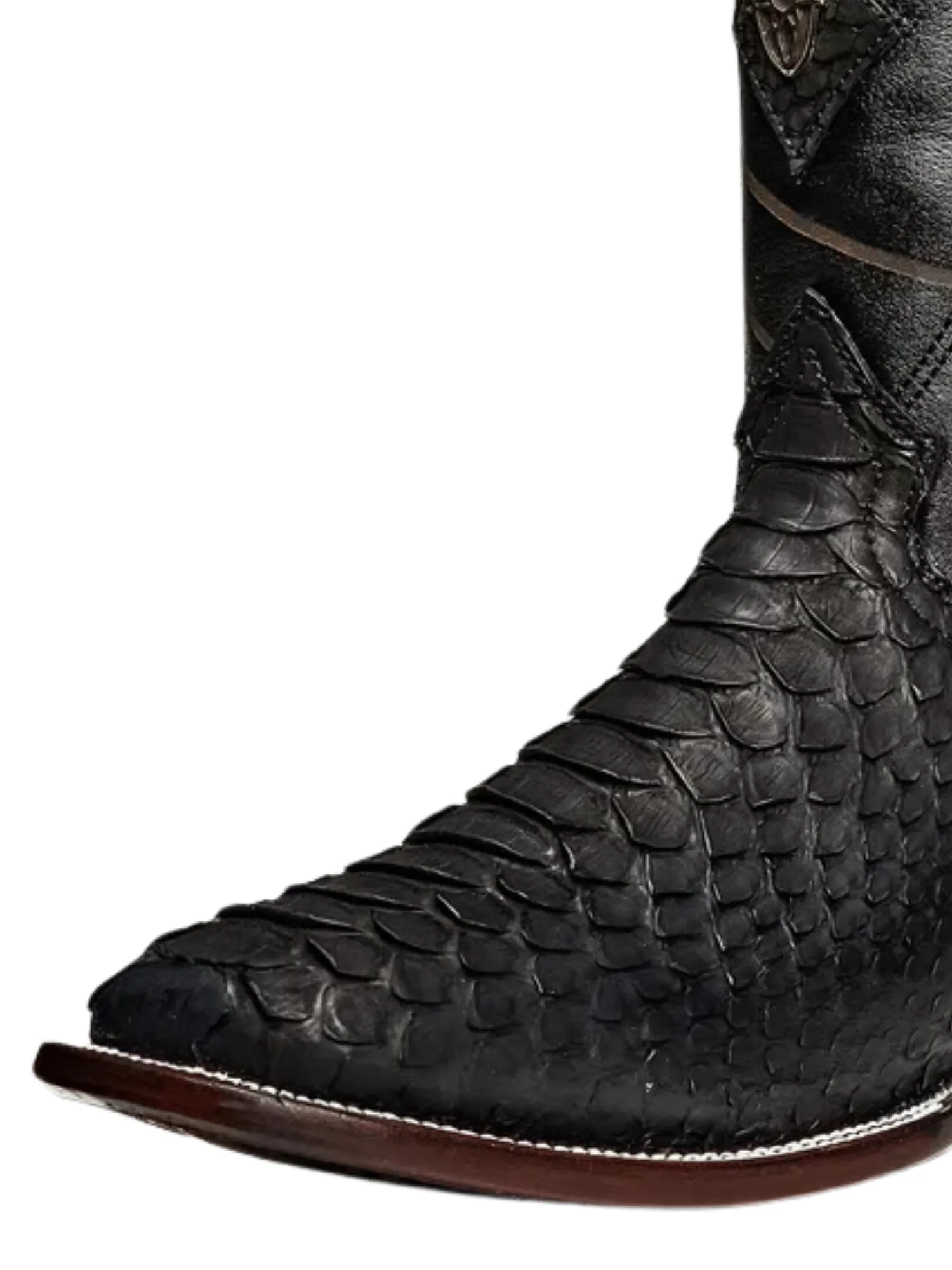 Botas Vaqueras Rodeo Exoticas de Python Original para Hombre 'Rodeo Cartie' - ID: RC-PYT-BM