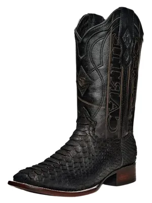 Botas Vaqueras Rodeo Exoticas de Python Original para Hombre 'Rodeo Cartie' - ID: RC-PYT-BM