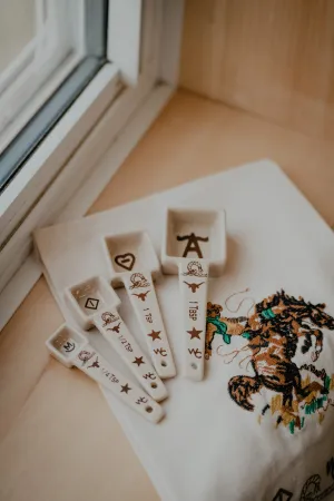 'Brands' Ceramic Measuring Spoons