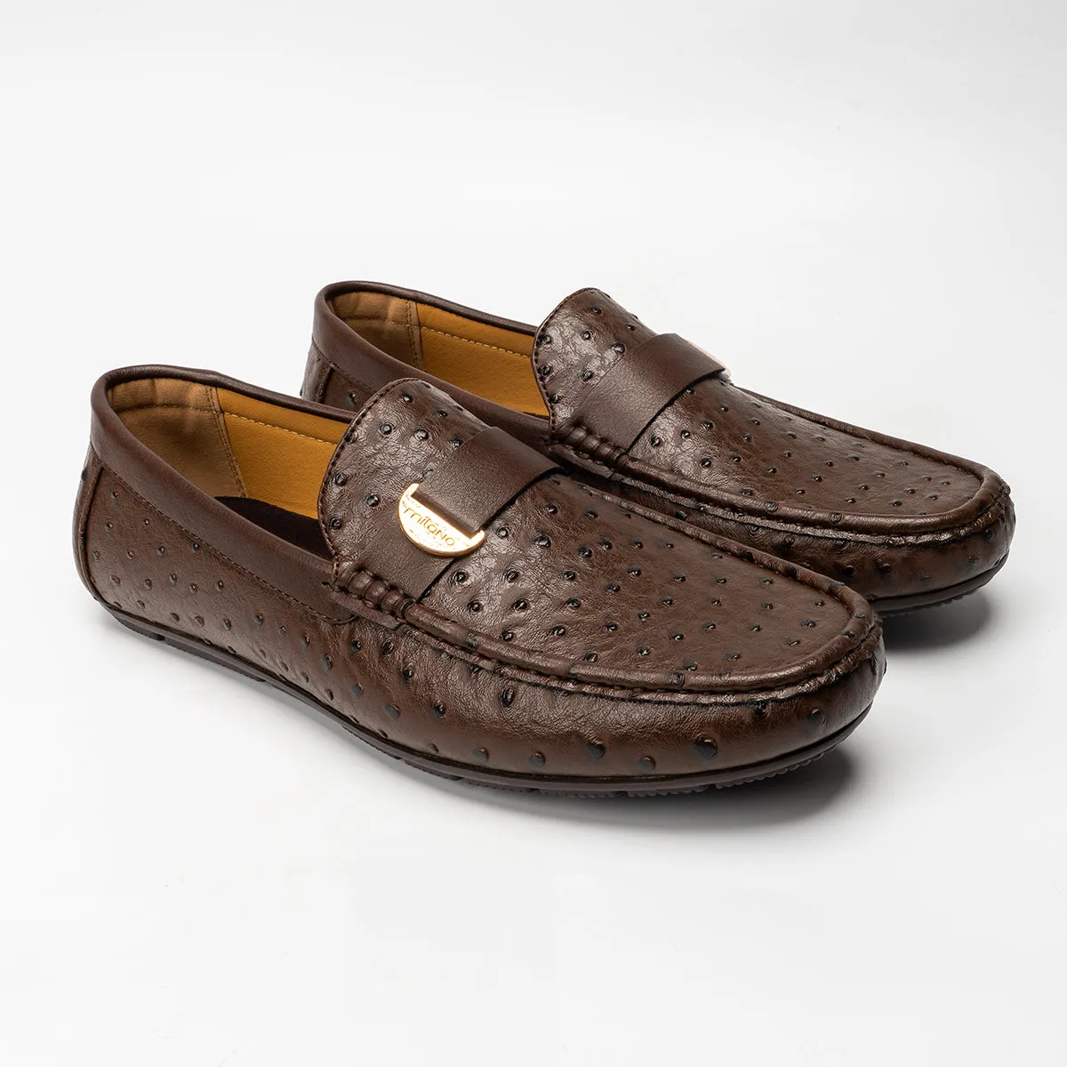 BRYSON MENS LOAFERS-BROWN