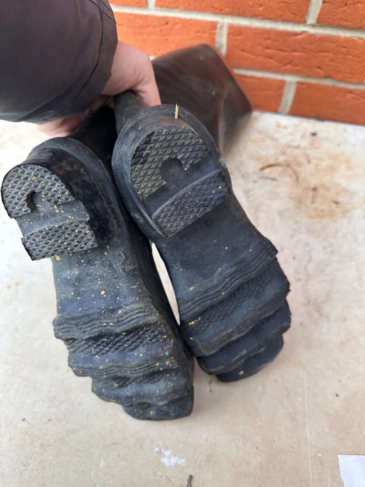 BTR Lincoln Safety Farmers Wellies Work Boots - Size UK 5 - EU 38