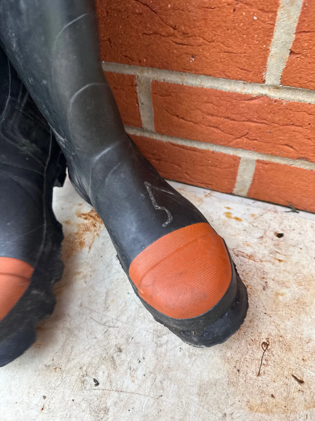 BTR Lincoln Safety Farmers Wellies Work Boots - Size UK 5 - EU 38