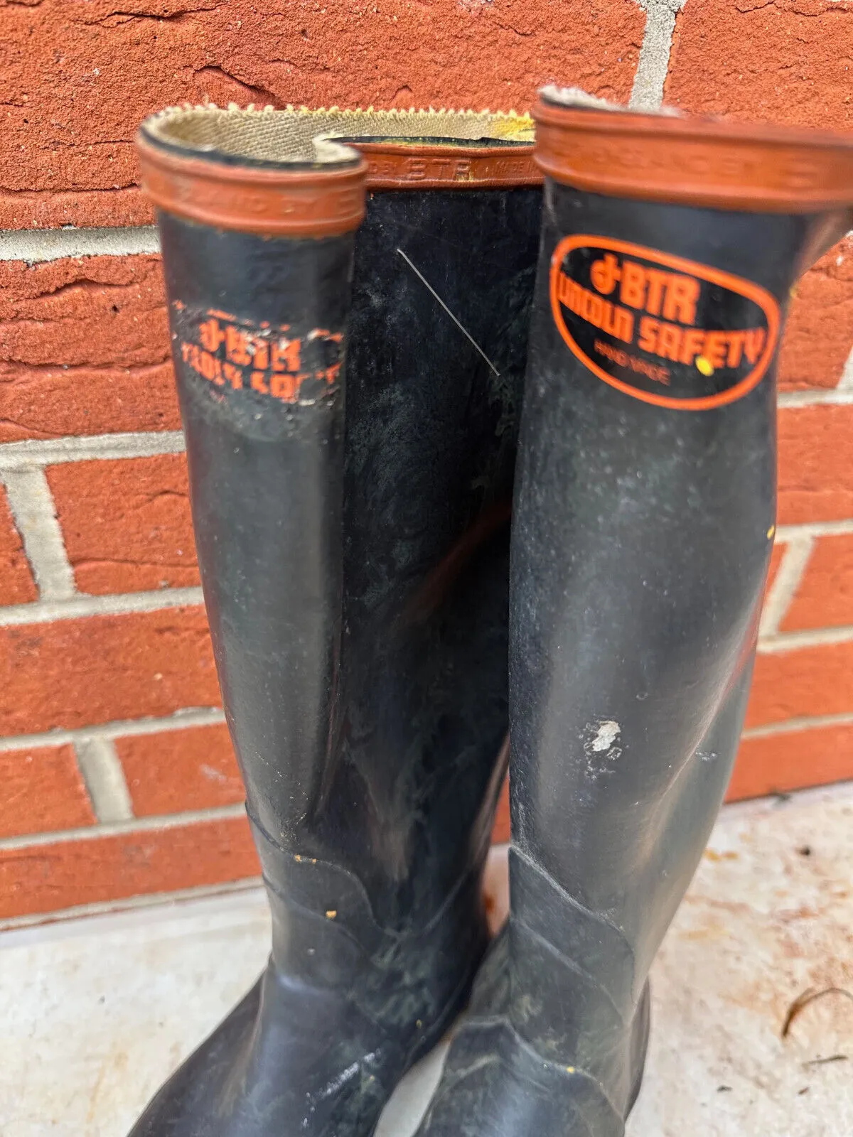 BTR Lincoln Safety Farmers Wellies Work Boots - Size UK 5 - EU 38
