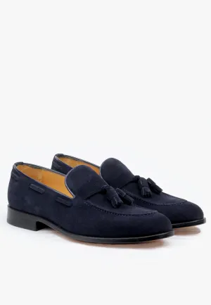 Cambridge Tassel Loafer Navy From SEPOL Shoes