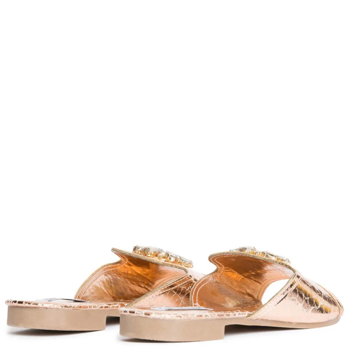 Cape Robbin Leela-10 Rose Gold Sandals rose gold