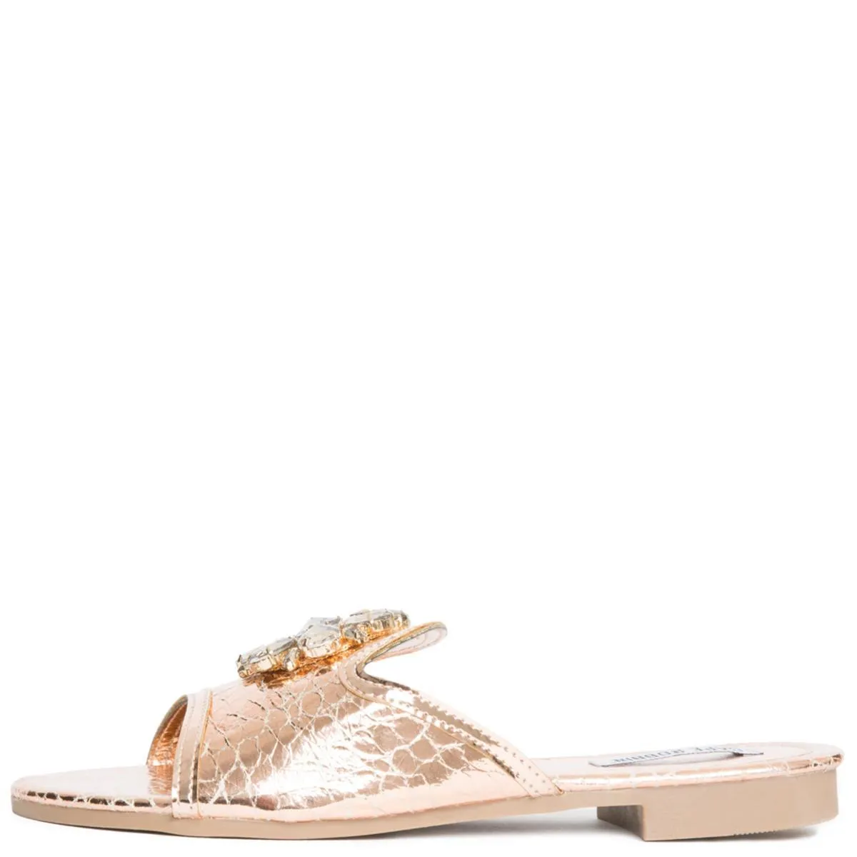 Cape Robbin Leela-10 Rose Gold Sandals rose gold
