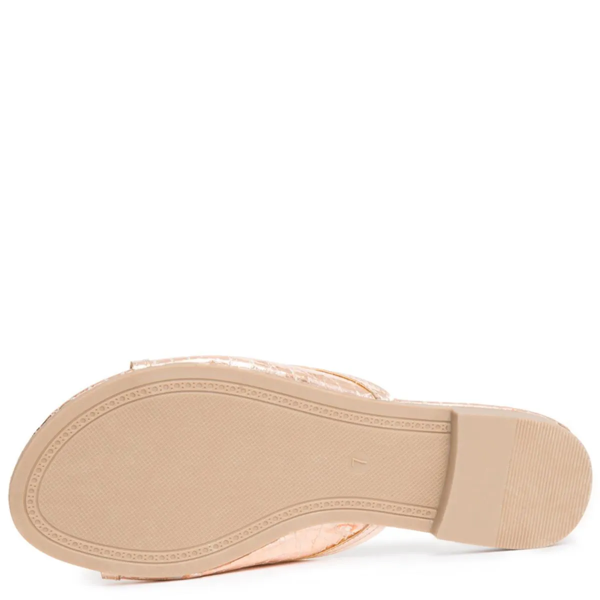 Cape Robbin Leela-10 Rose Gold Sandals rose gold