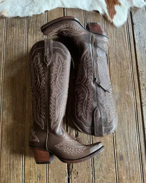 Casanova Western Boot (Rich Chocolate)