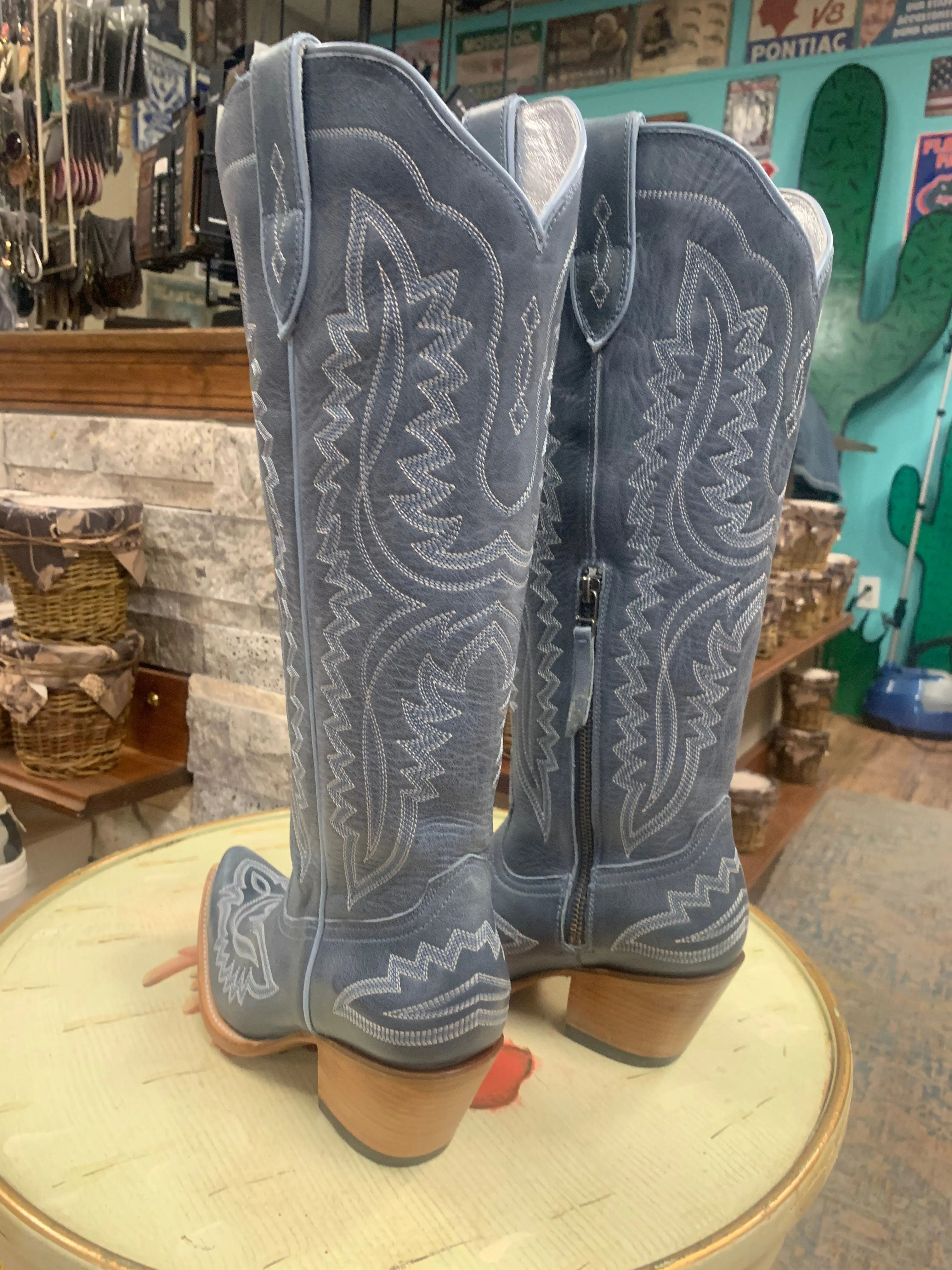 Casanova Western Vintage Denim Boot