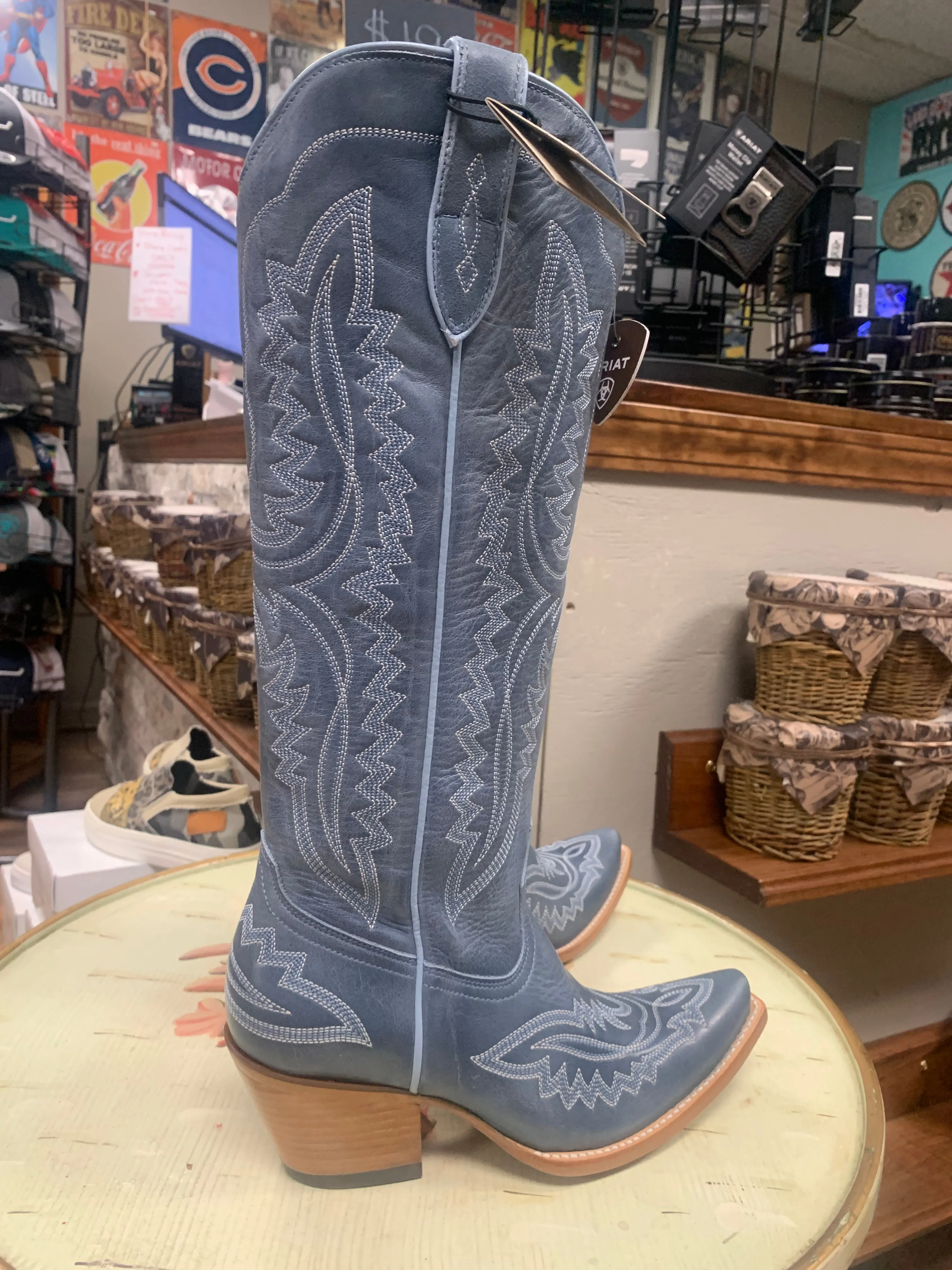 Casanova Western Vintage Denim Boot