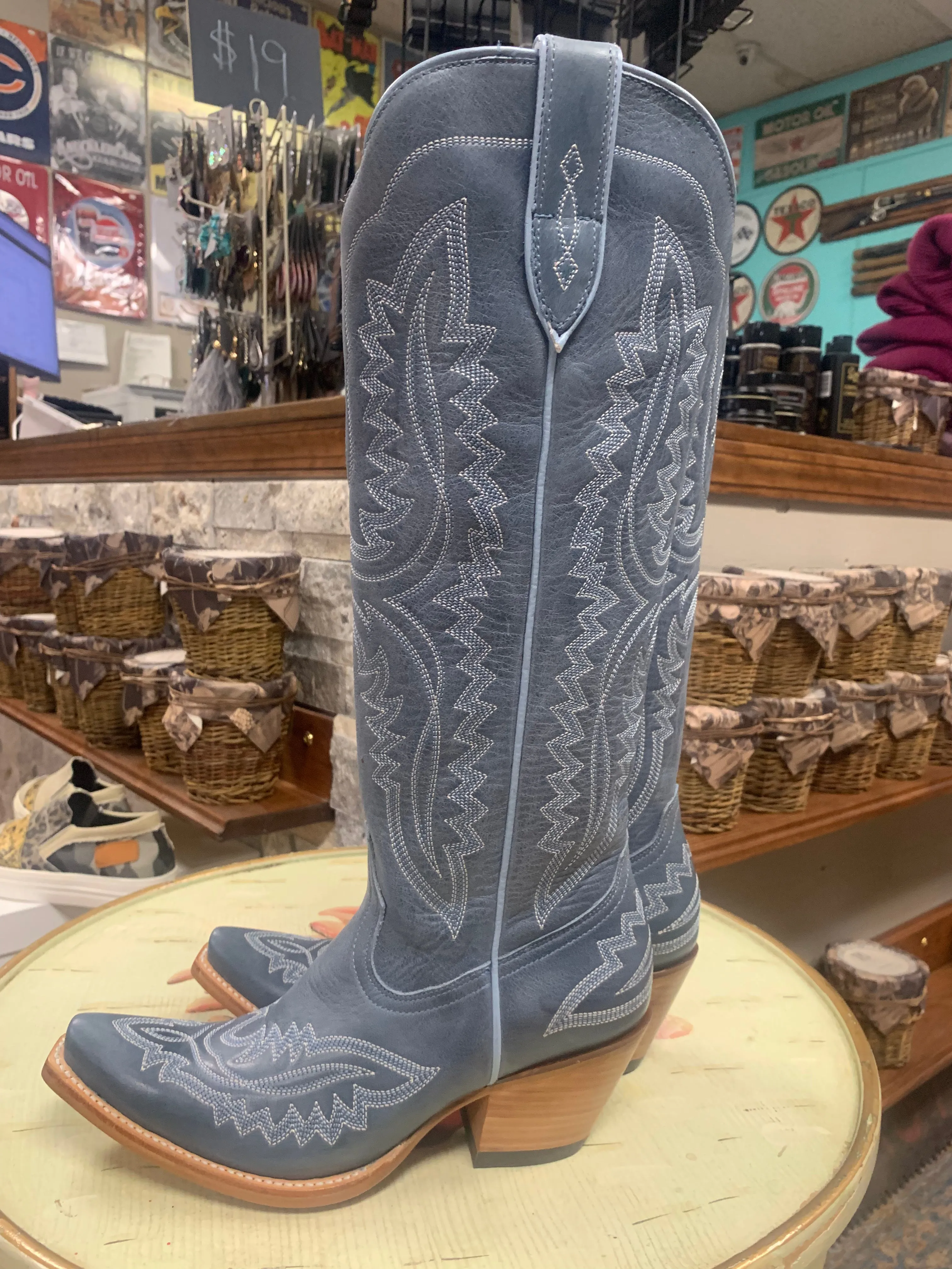Casanova Western Vintage Denim Boot