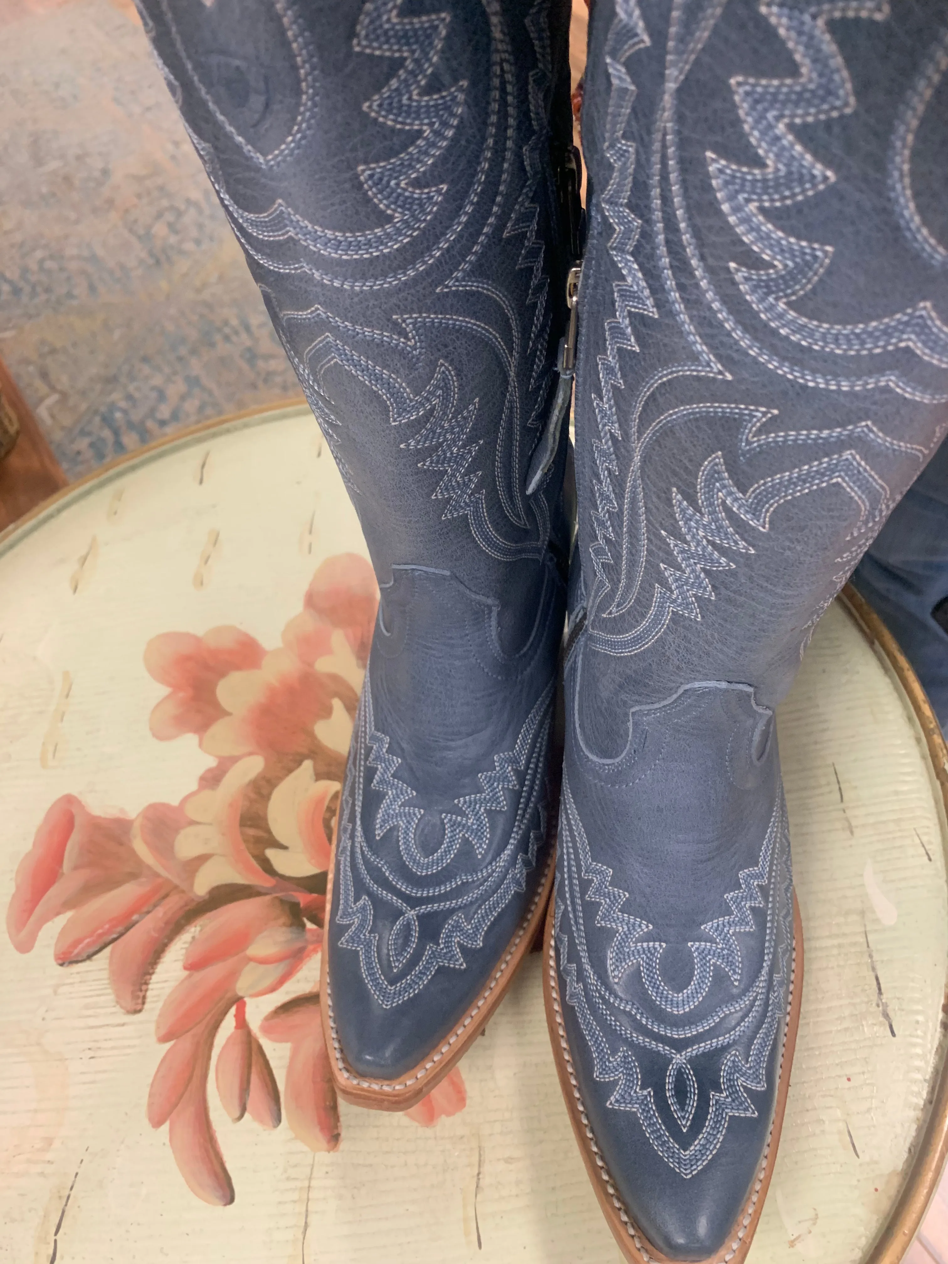 Casanova Western Vintage Denim Boot