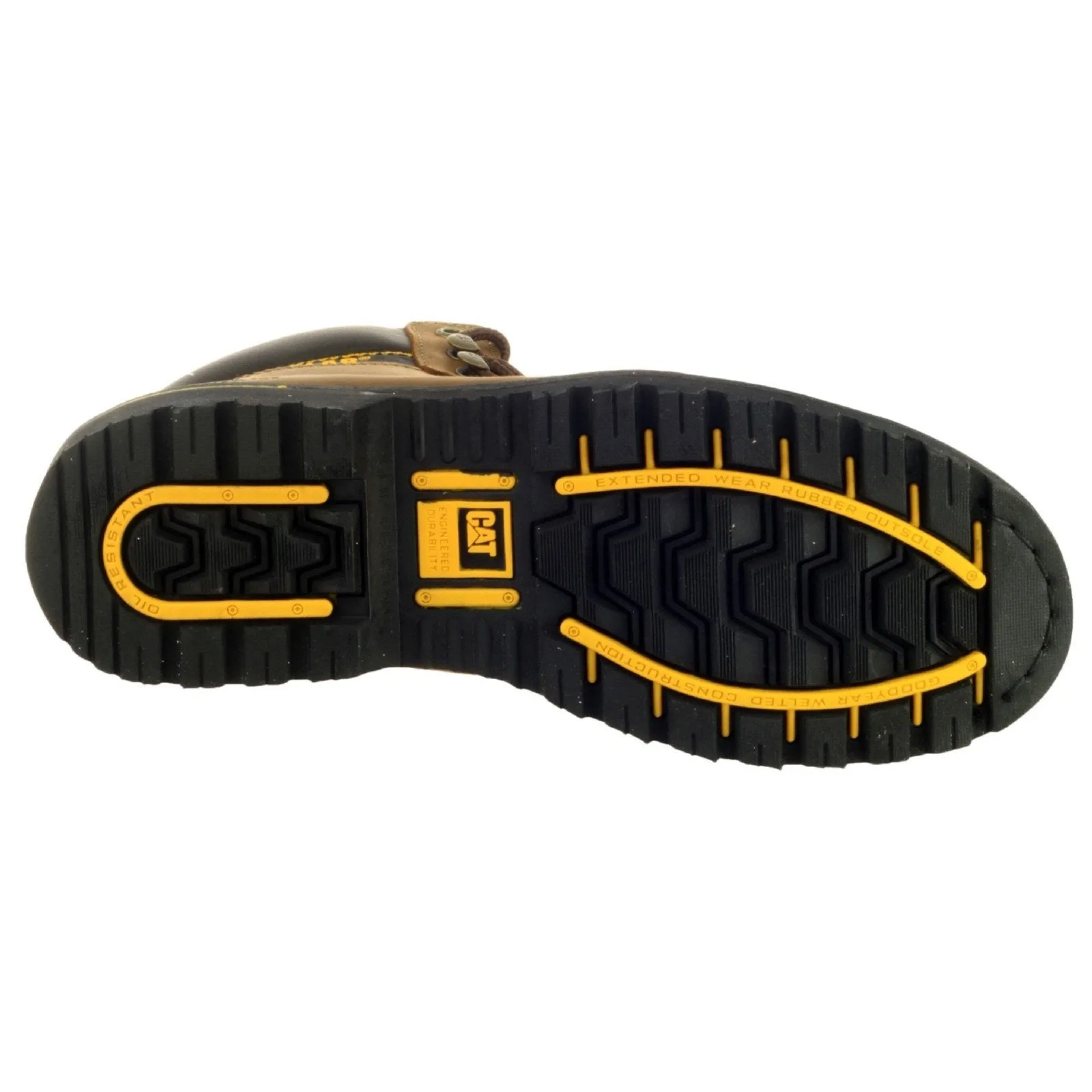 Caterpillar NEW Holton S3 Wide-Fit Safety Boots | Steel Toe Cap