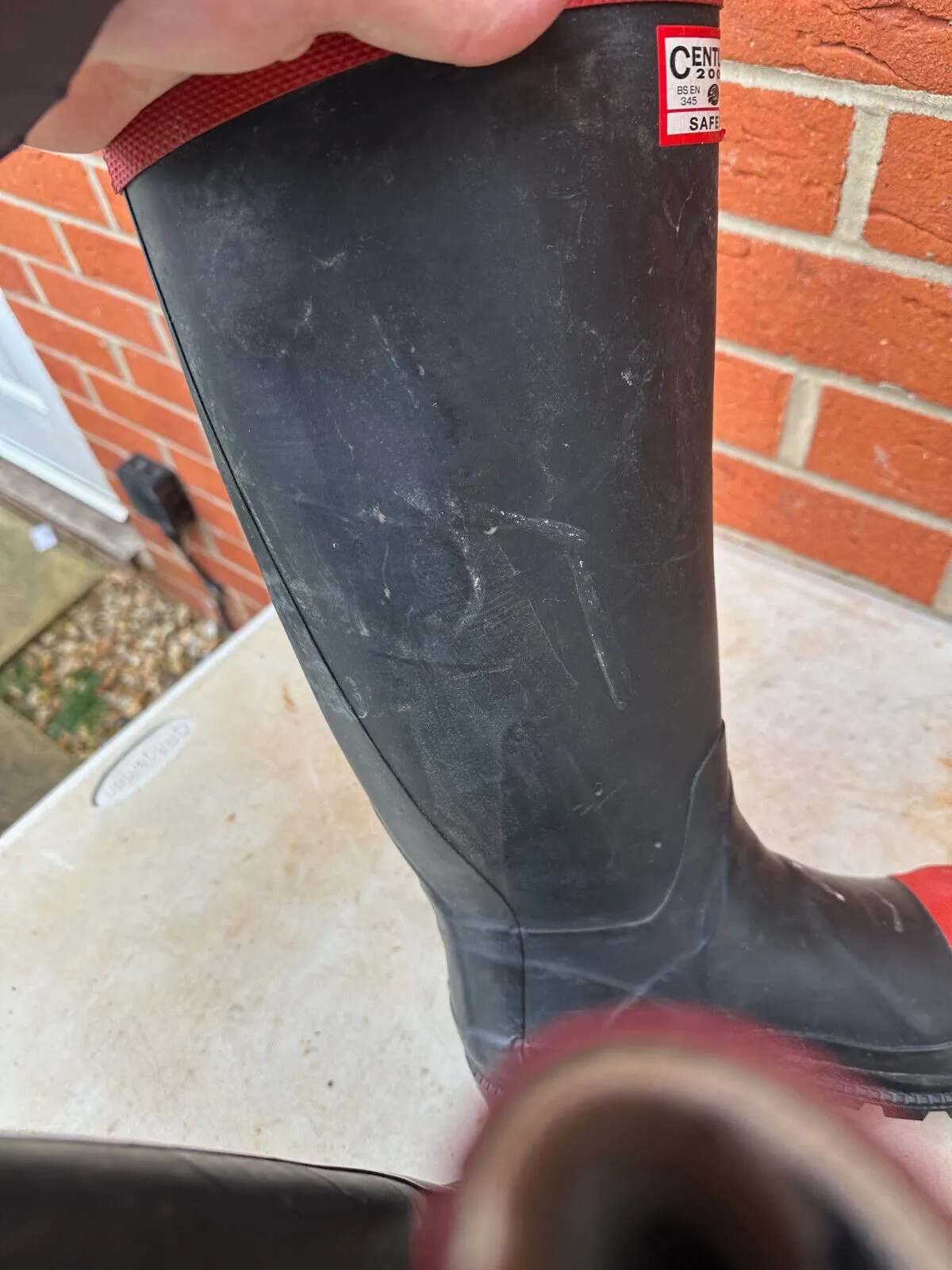 Century 2000 Super Safety Wellies Work Boots - Size UK 5 - EU 38