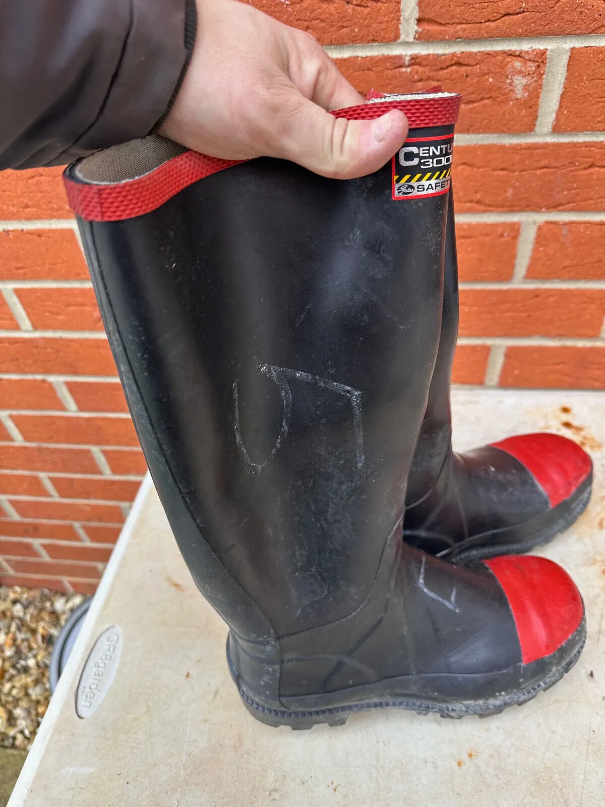 Century 3000 Super Safety Wellies Work Boots - Size UK 5 - EU 38