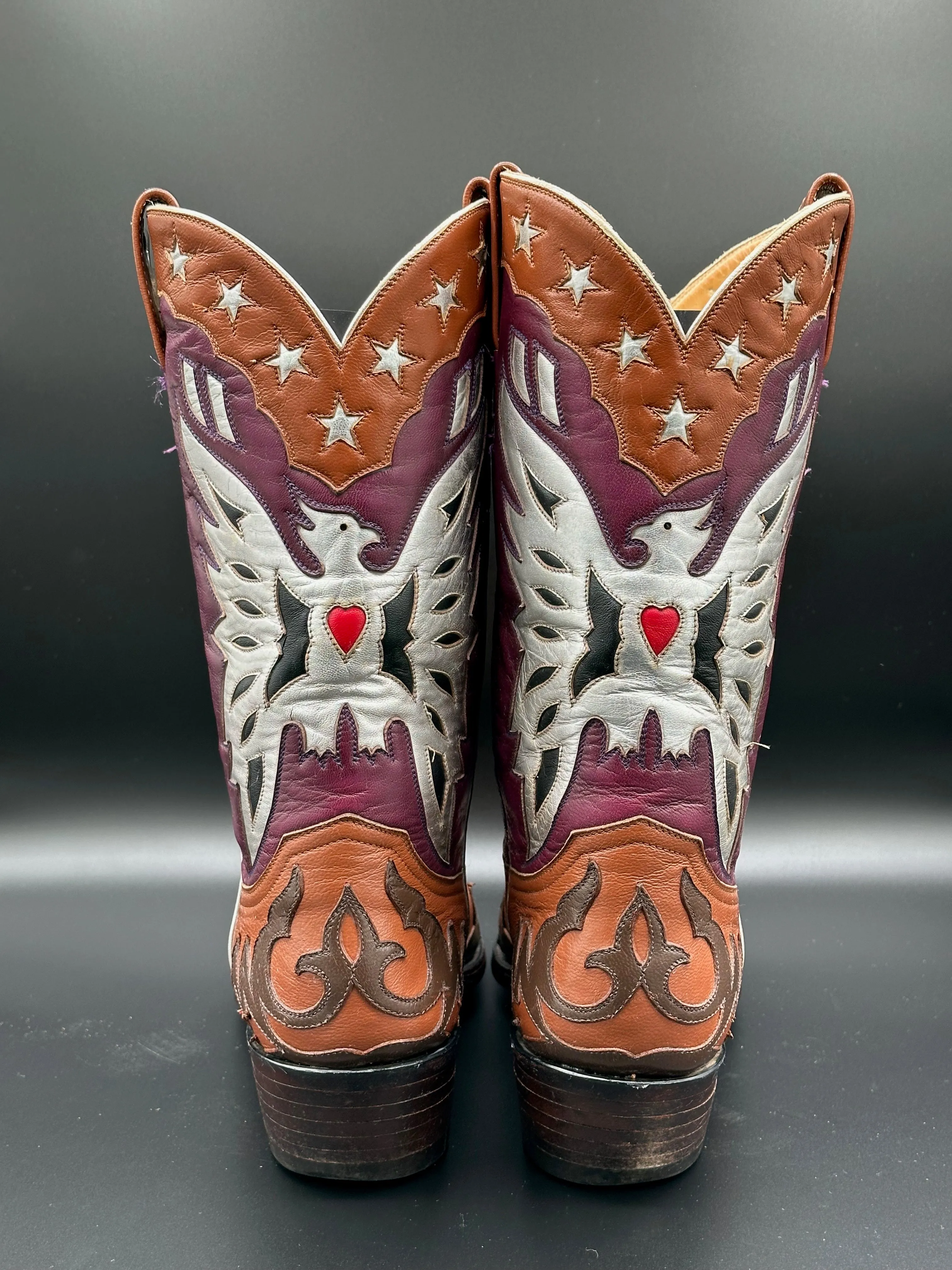 Champion Attitude Custom Roy Rogers Cowboy Boots 11 D