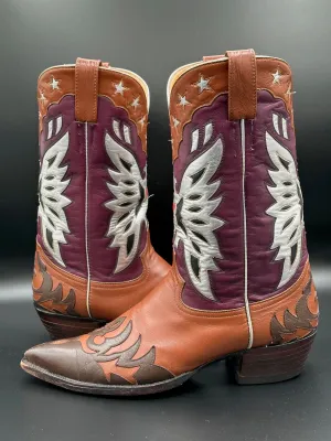 Champion Attitude Custom Roy Rogers Cowboy Boots 11 D