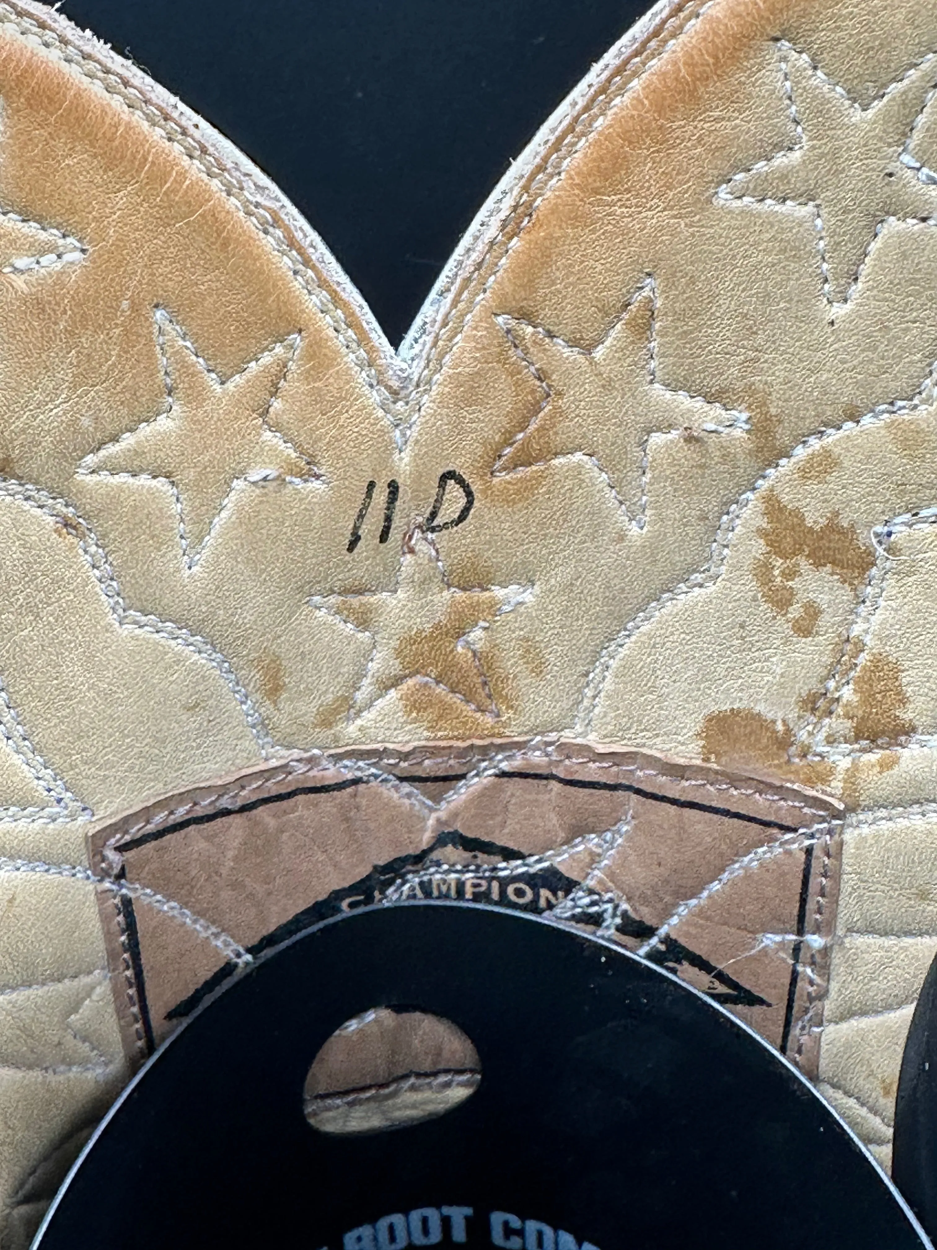 Champion Attitude Custom Roy Rogers Cowboy Boots 11 D