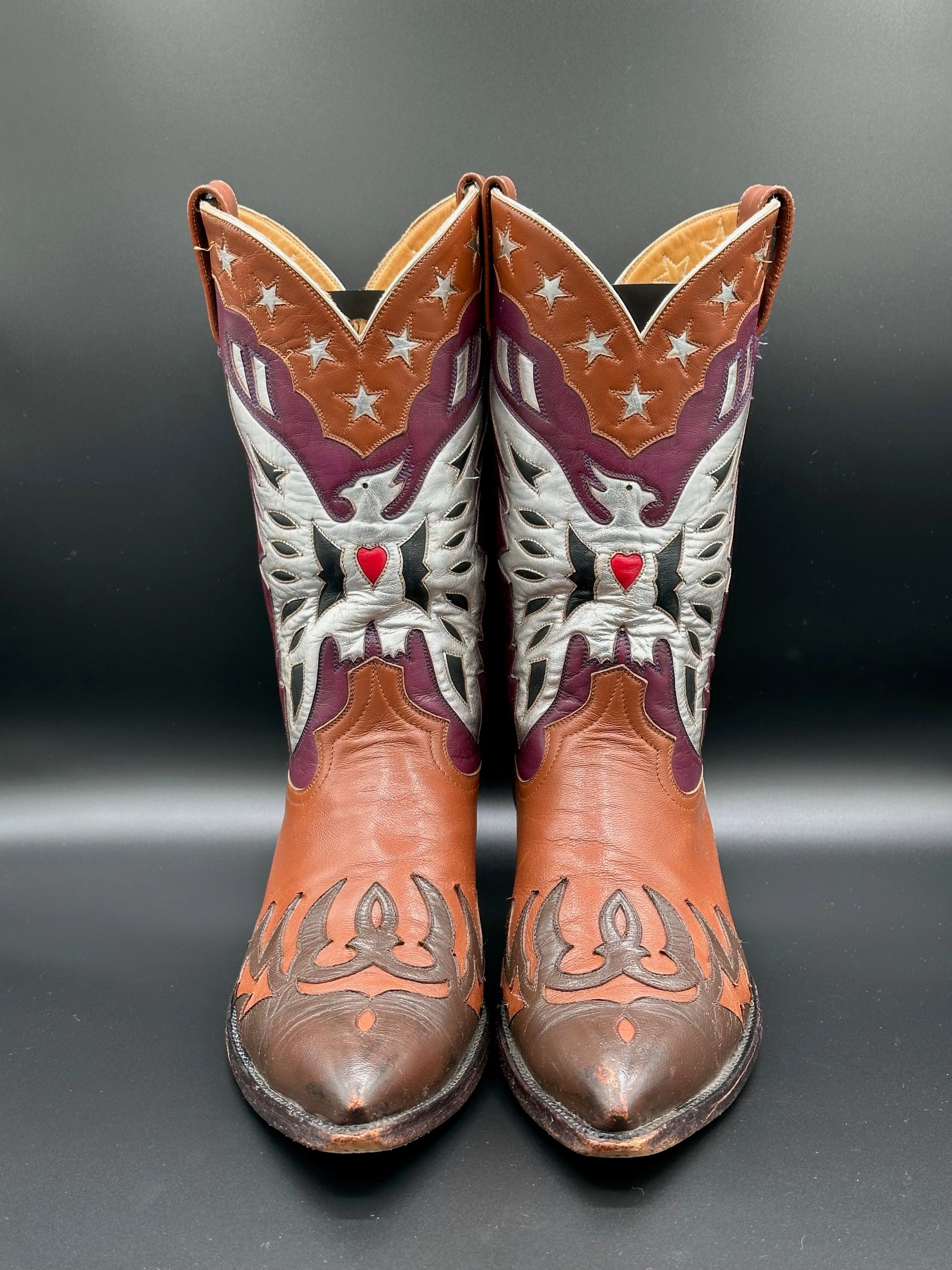 Champion Attitude Custom Roy Rogers Cowboy Boots 11 D