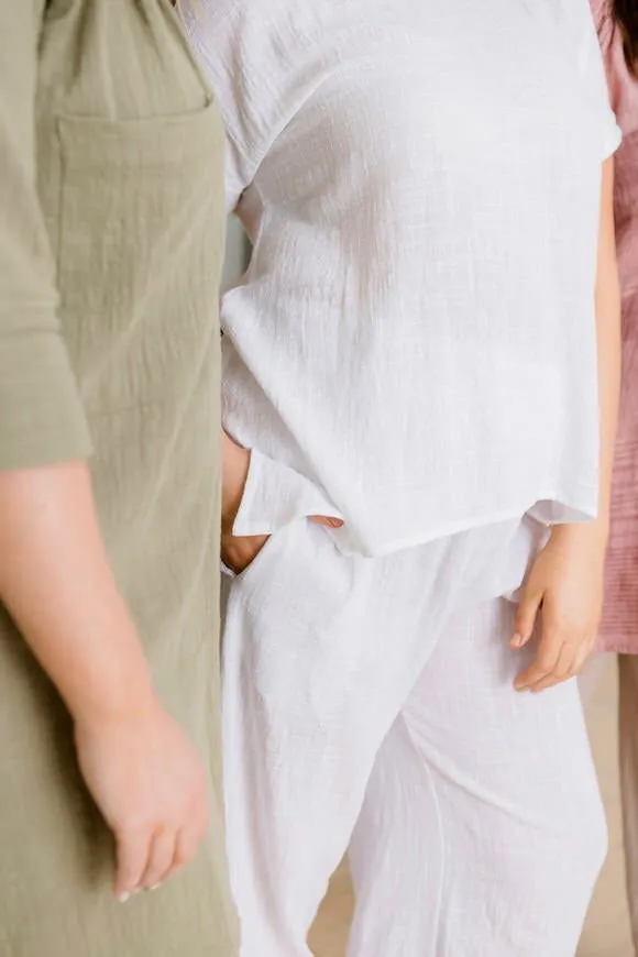 Cher Pant - White