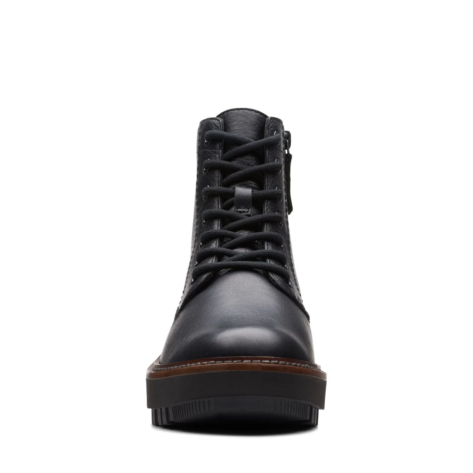 Clarks Women's Orianna W Lace Black Leather 26174798