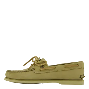 Classic Boat Boat Shoe Light Beige Nubuck