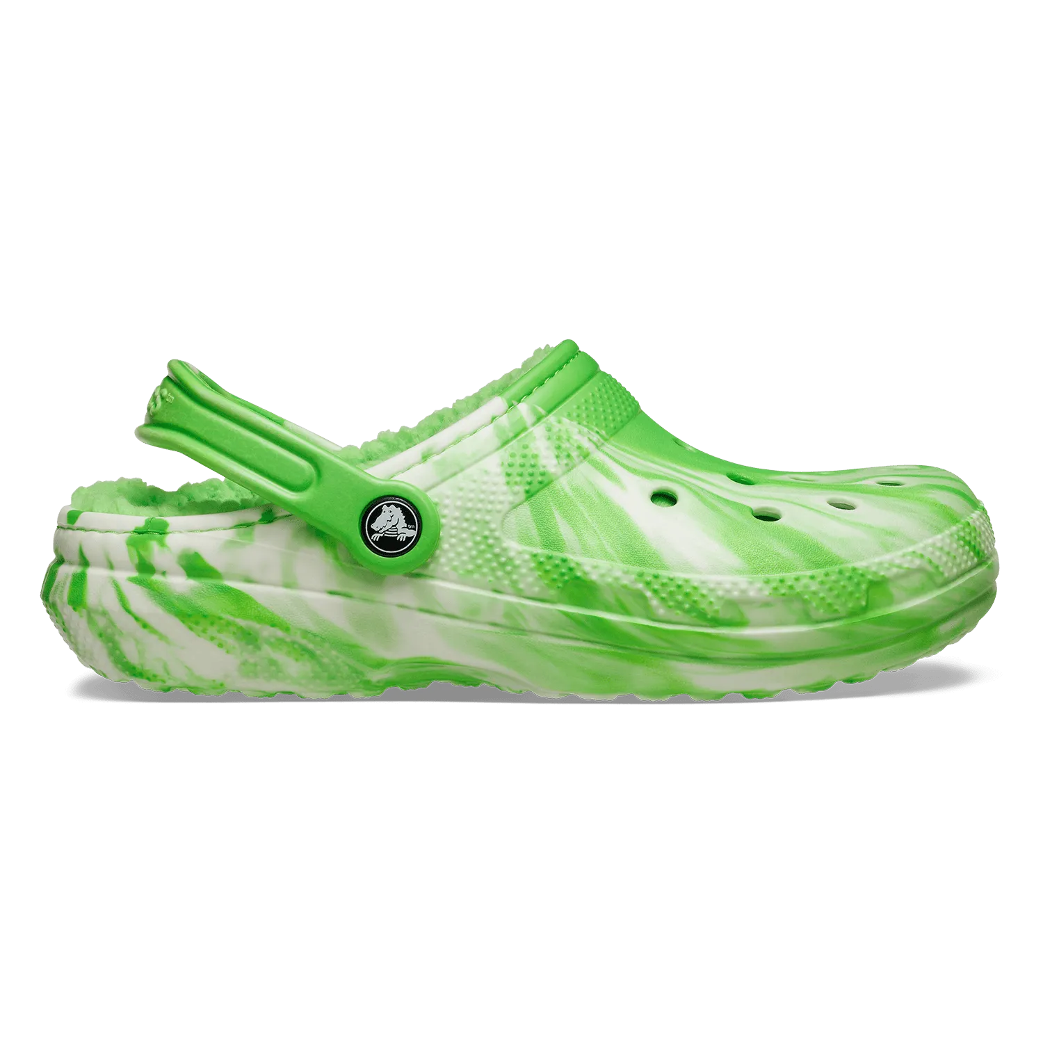 Classic Lined Glow-in-the-Dark Marbled Clog