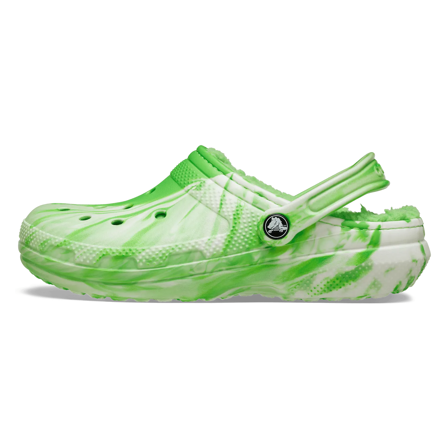 Classic Lined Glow-in-the-Dark Marbled Clog