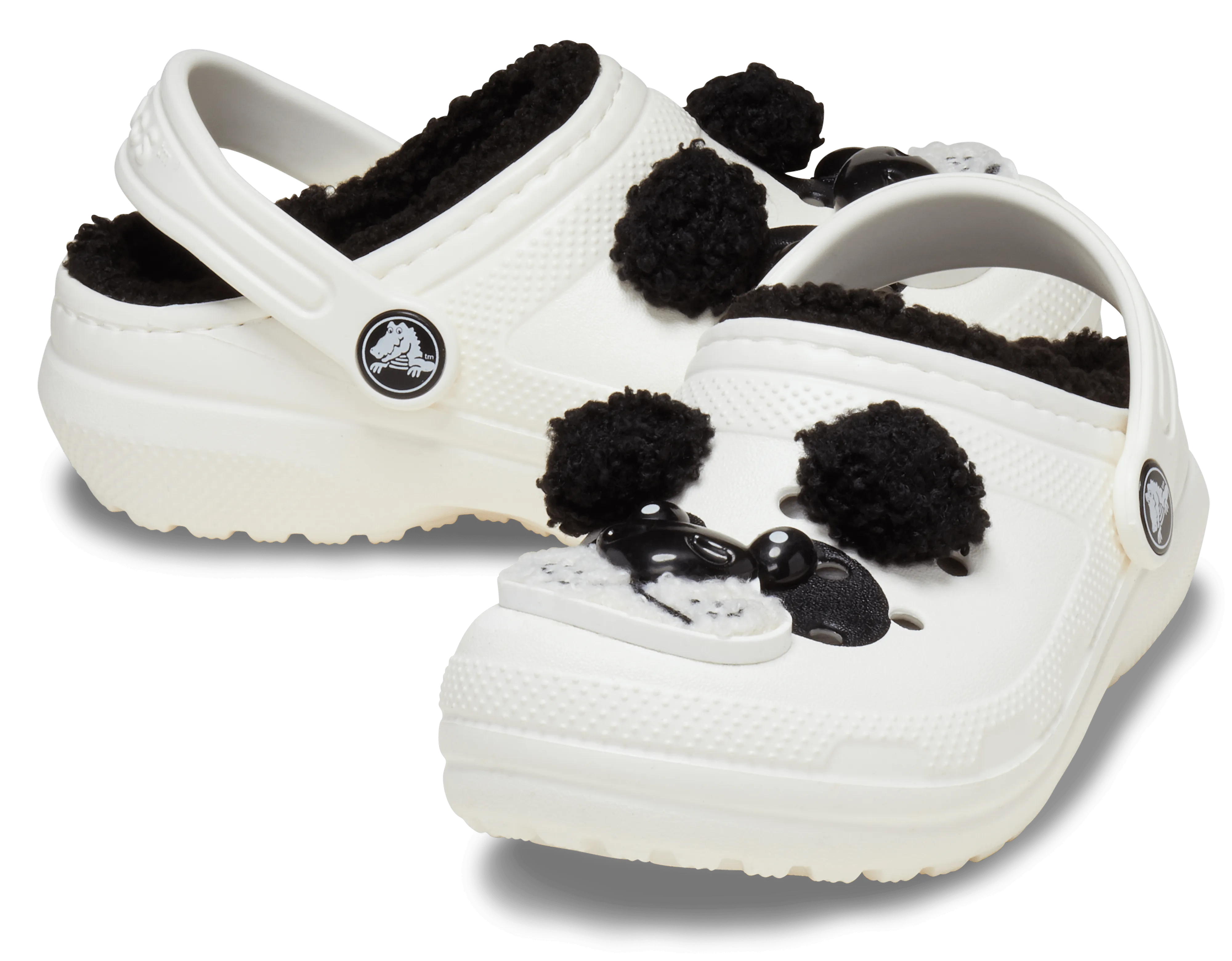 Classic Lined IAM Panda Bear Clog Toddler (Age 1-5)