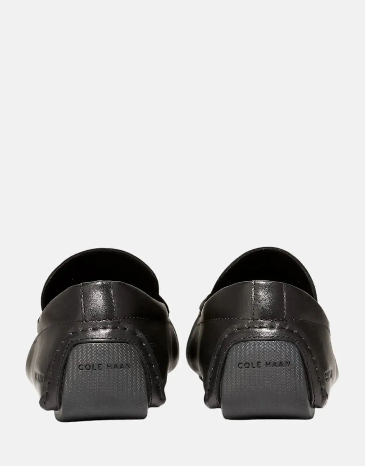 Cole Haan Grand Laser Bit Driving Black Loafers