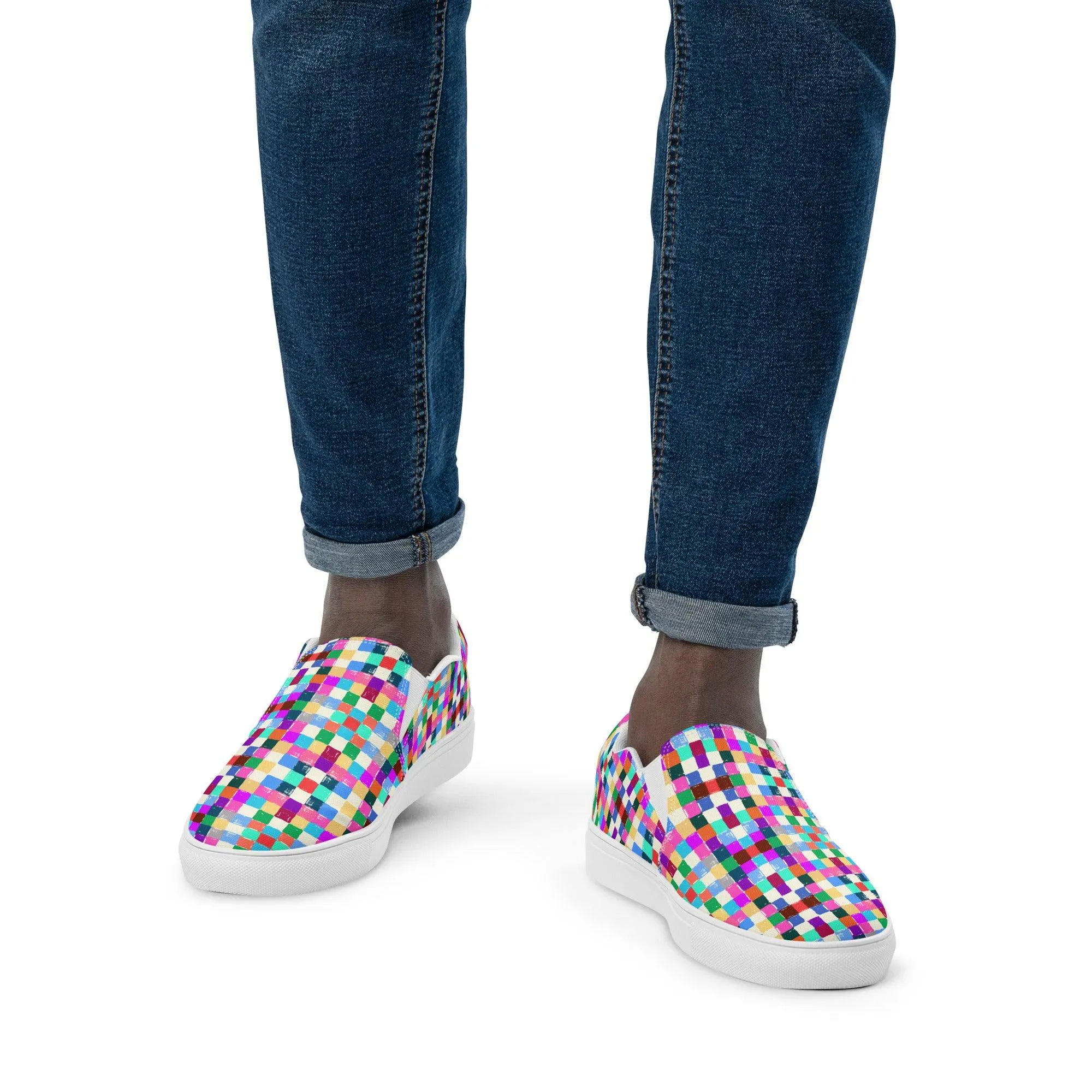 COLOR SQUARED Slip-On Sneakers