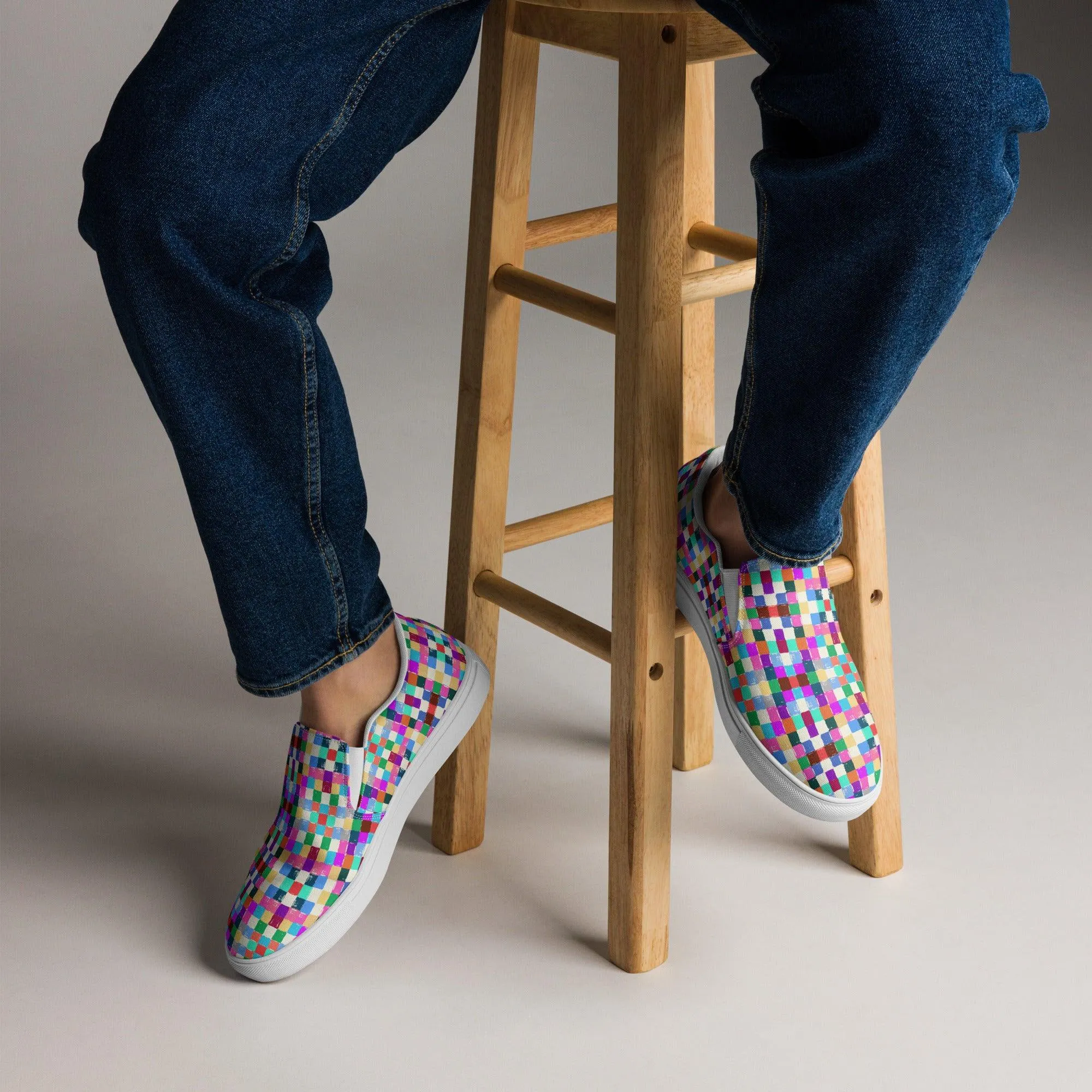 COLOR SQUARED Slip-On Sneakers