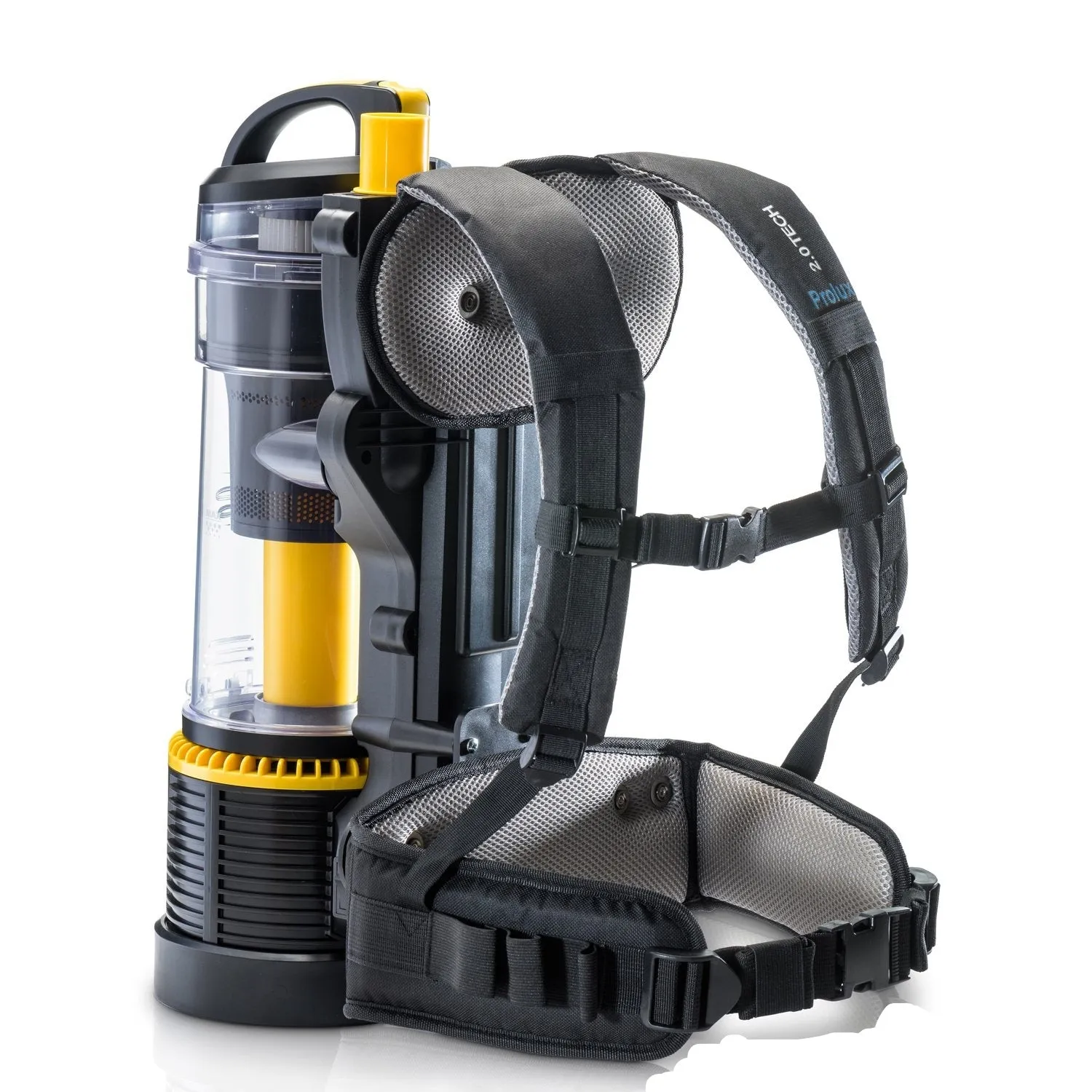 Commercial Lightweight Bagless Backpack Vacuum w/ Power Nozzle and Warranty 5 YR Warranty by Prolux 2.0