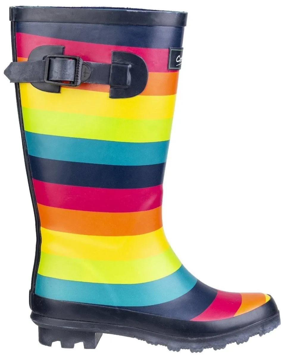 Cotswold Rainbow Kids Wellington Boots