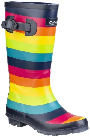 Cotswold Rainbow Kids Wellington Boots