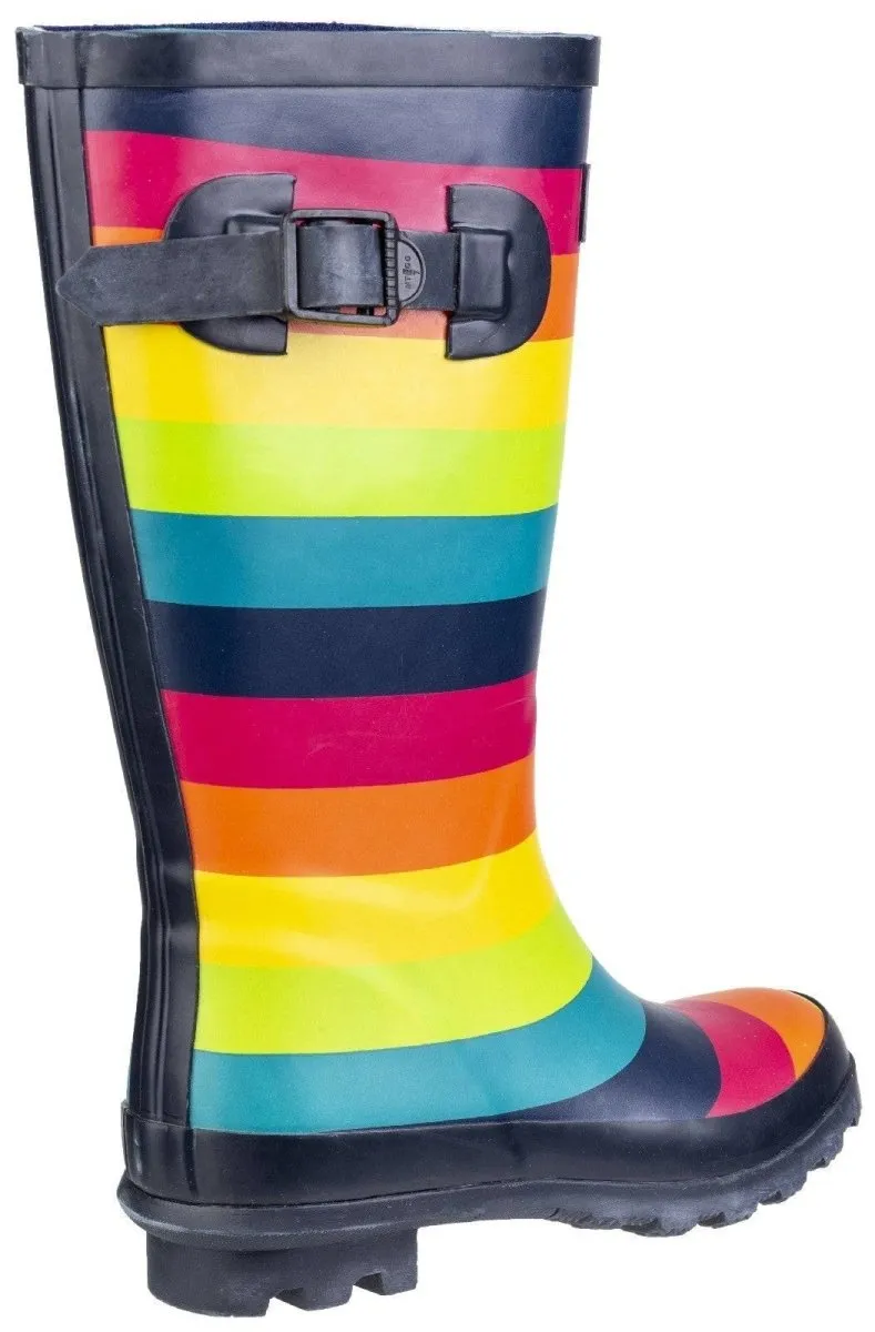 Cotswold Rainbow Kids Wellington Boots