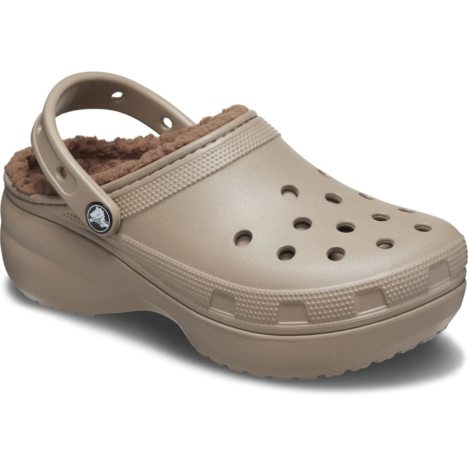Crocs 207938 Classic Plateau-Clogs für Damen