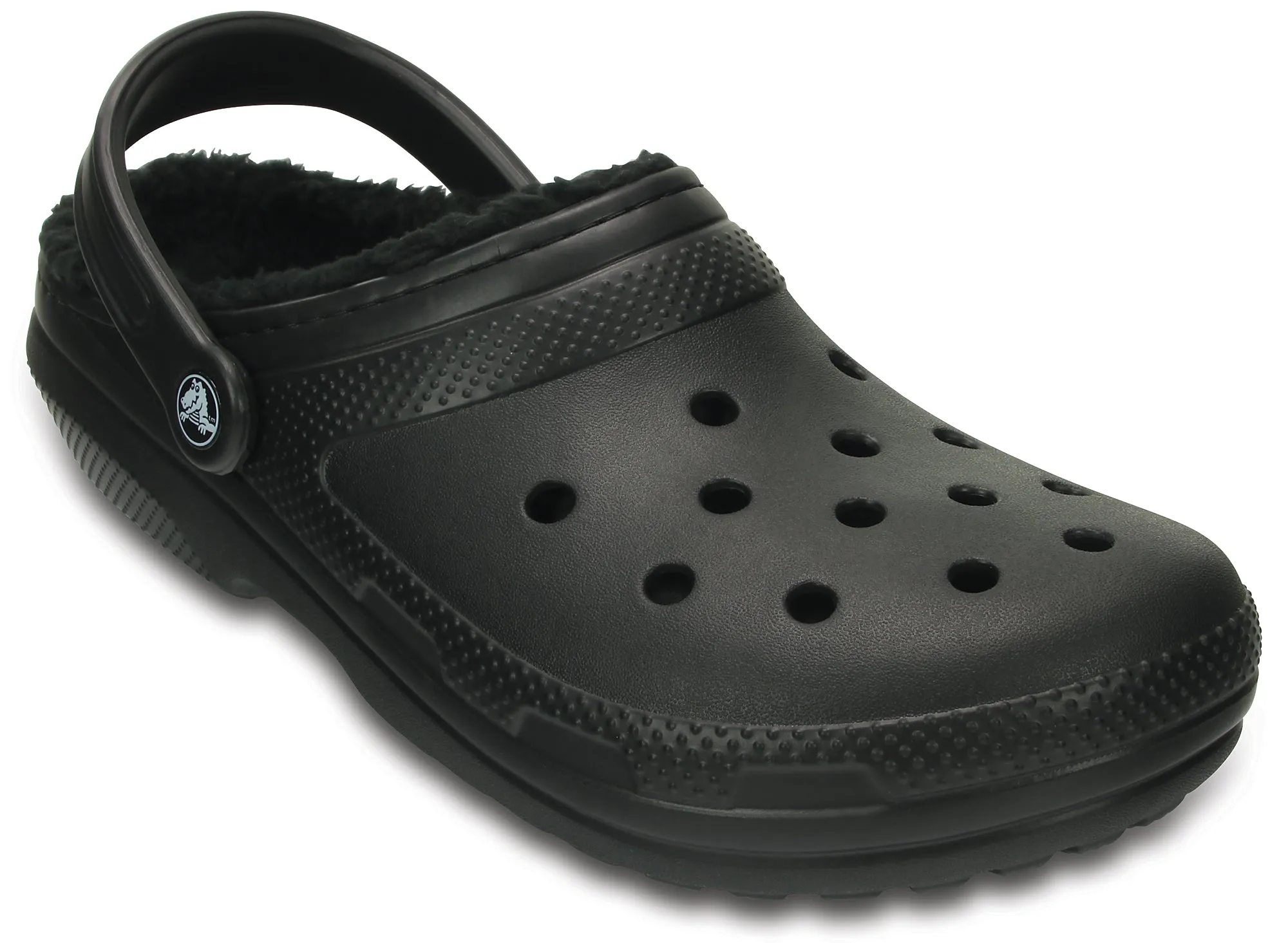 Crocs Adults Unisex Classic Lined Clogs In Black