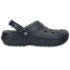 Crocs Adults Unisex Classic Lined Clogs In Navy