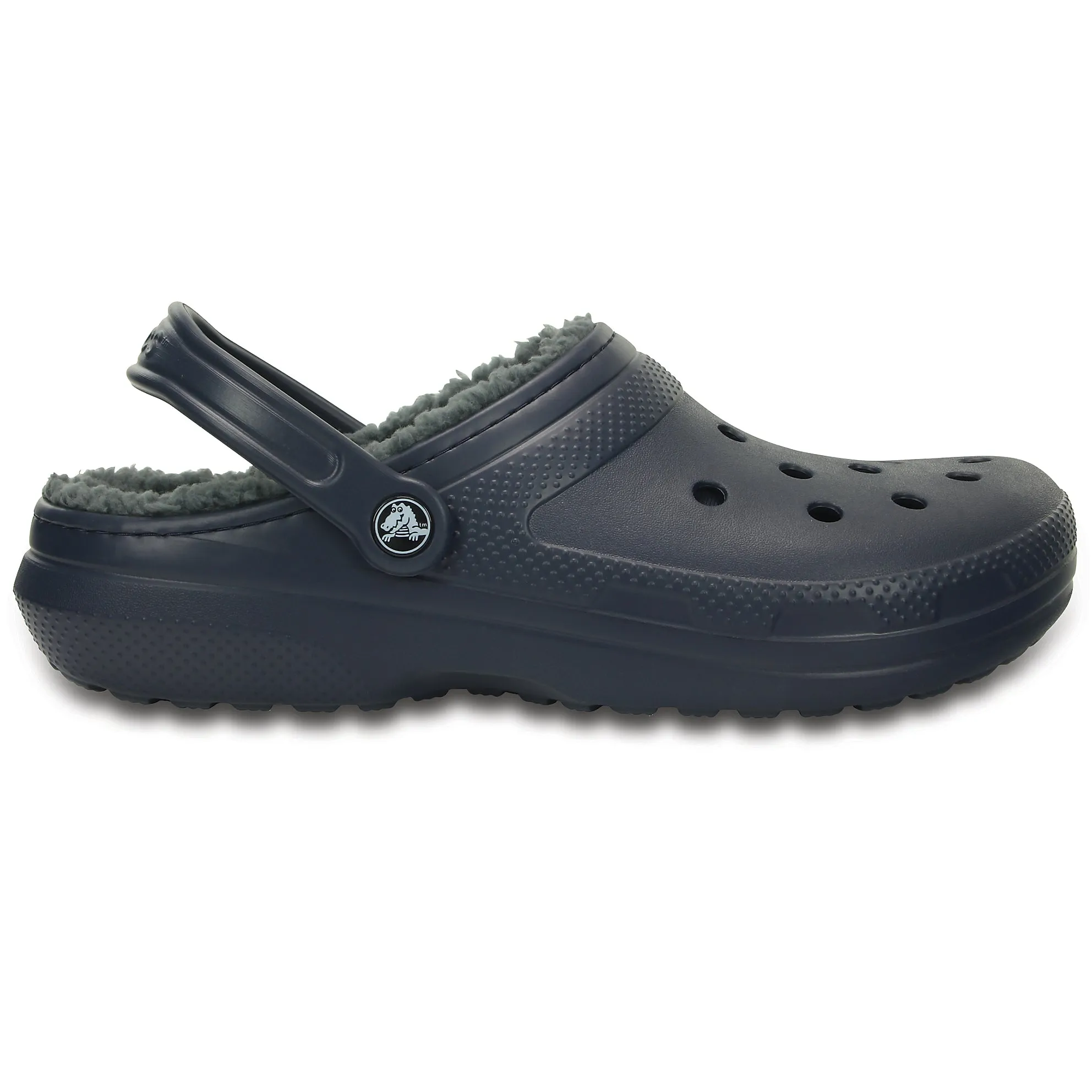 Crocs Adults Unisex Classic Lined Clogs In Navy