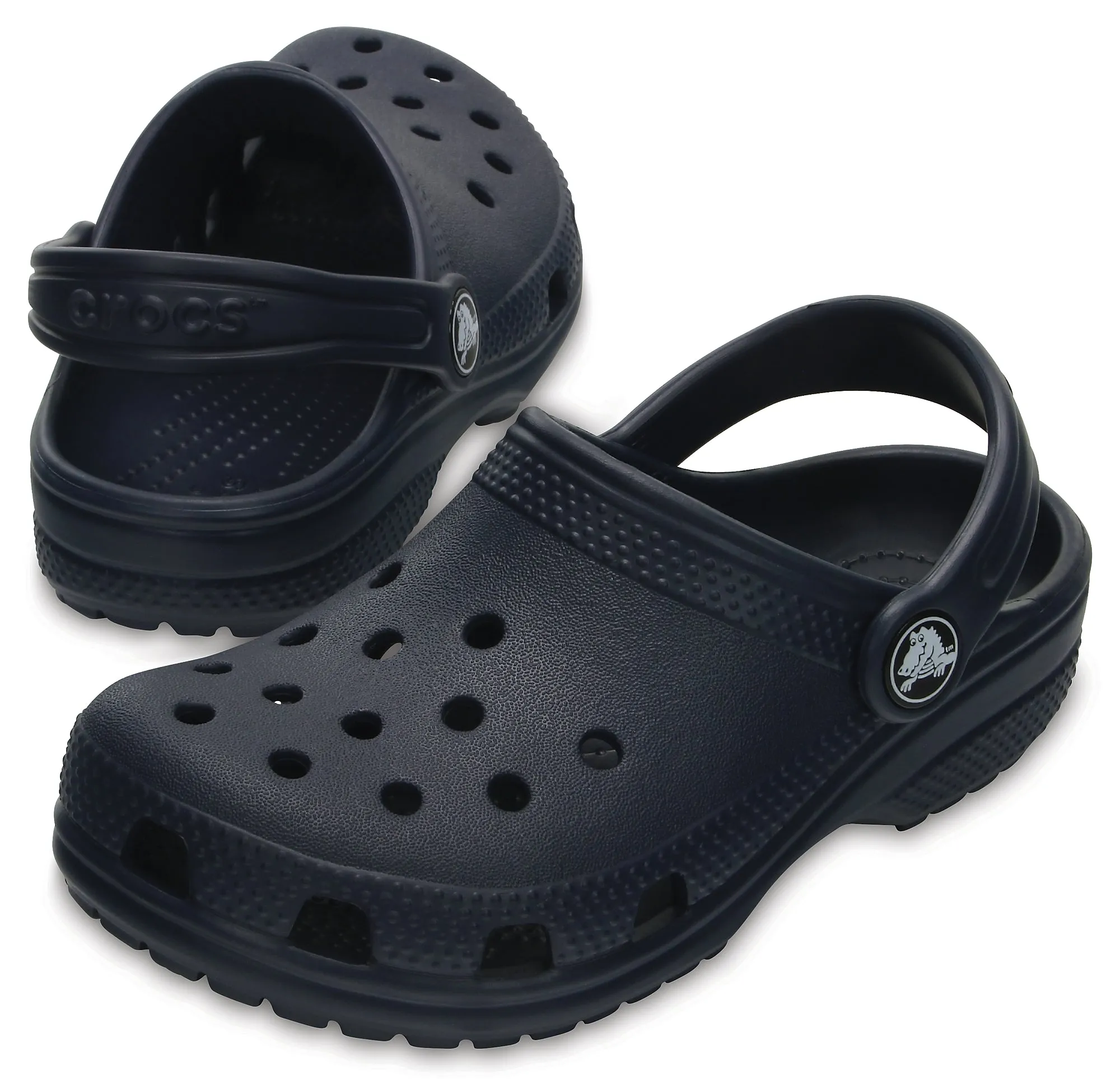 Crocs Kids Classic Clogs In Navy