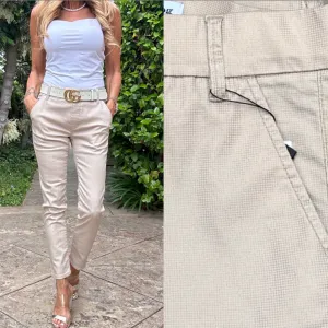 Dafna Beige Check